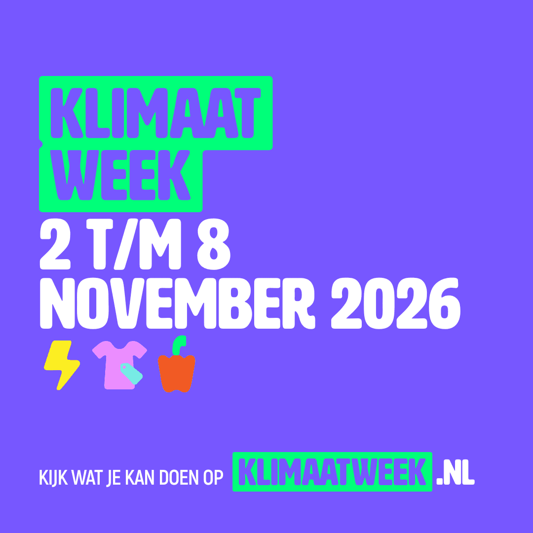 klimaat week 2 t/m 8 november 2026
