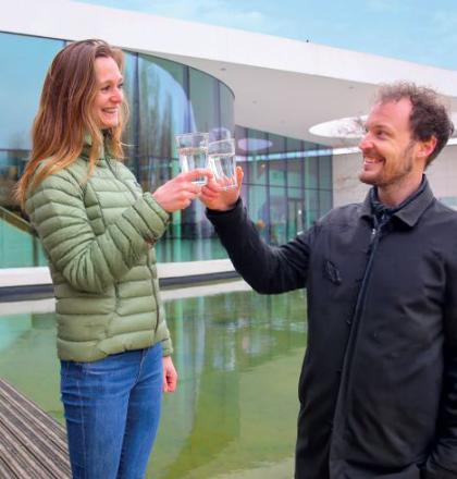 Myrthe Fonck en Tim de Groot