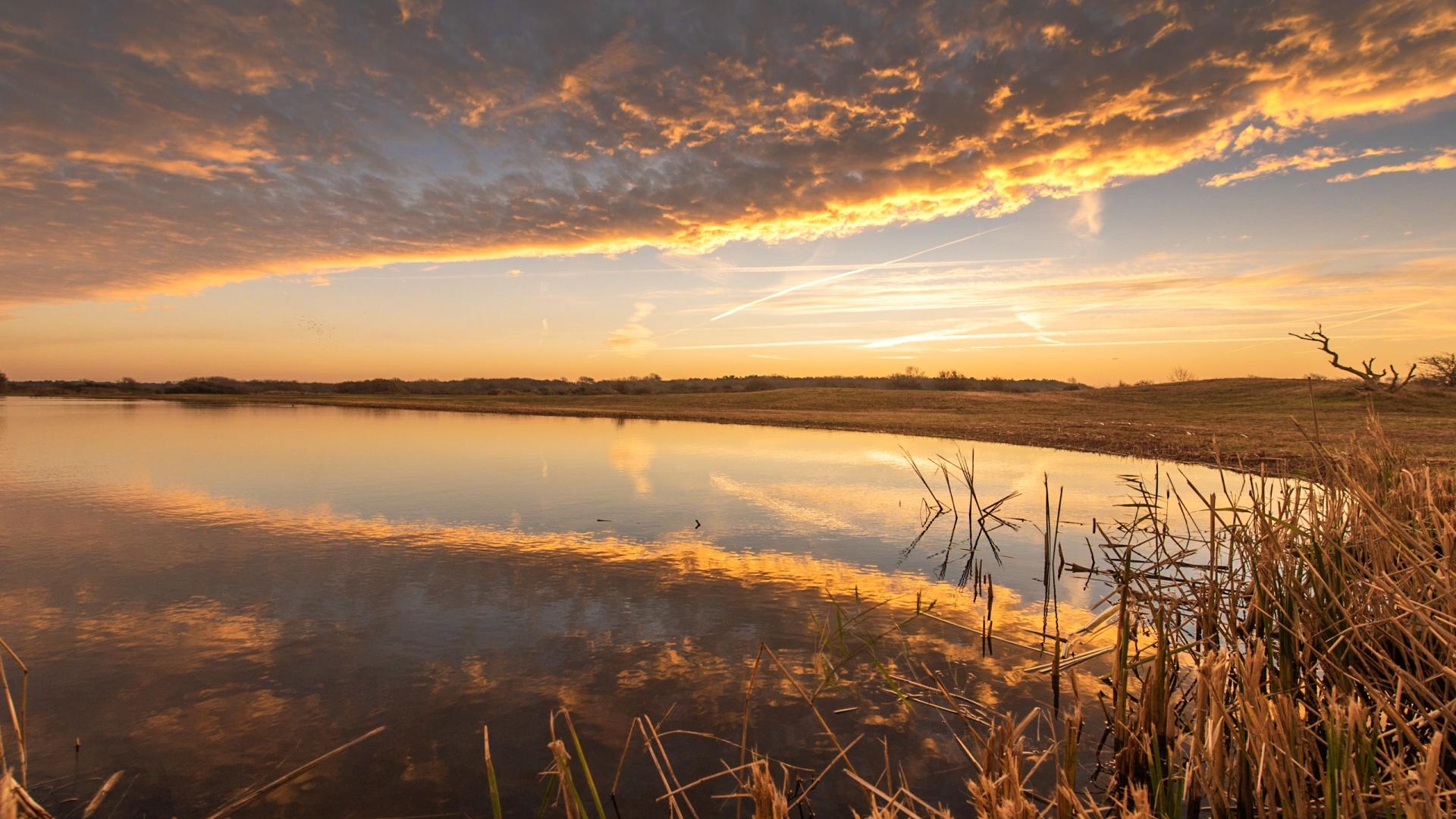 ICas bij zonsopkomst