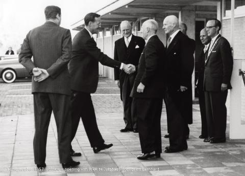 12 september 1957 – Officiële opening van WRK te Jutphaas door prins Bernhard