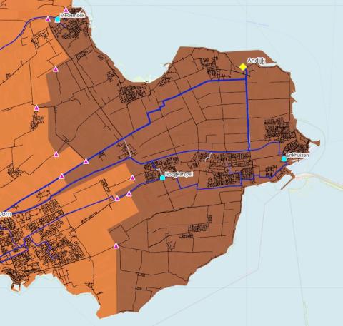 Druktest gebied De Streek