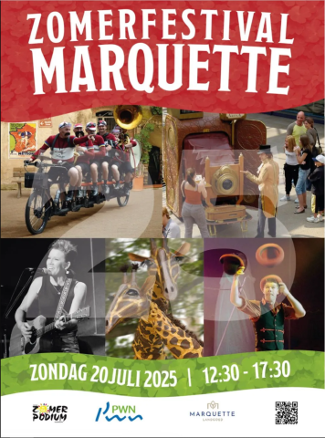 Poster zomerfestival Marquette