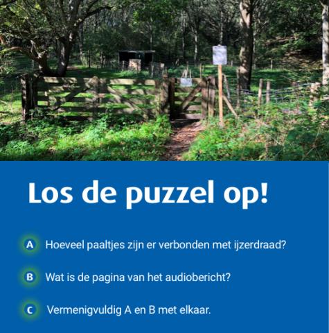 Puzzel 4 Noord-Hollands Duinreservaat