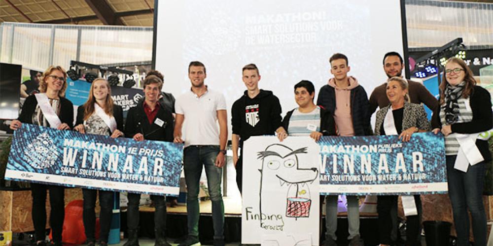 winnaars Makathon wedstrijd