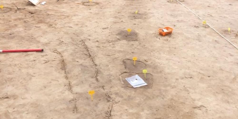 archeologisch onderzoek bij duingebied Waterrijk